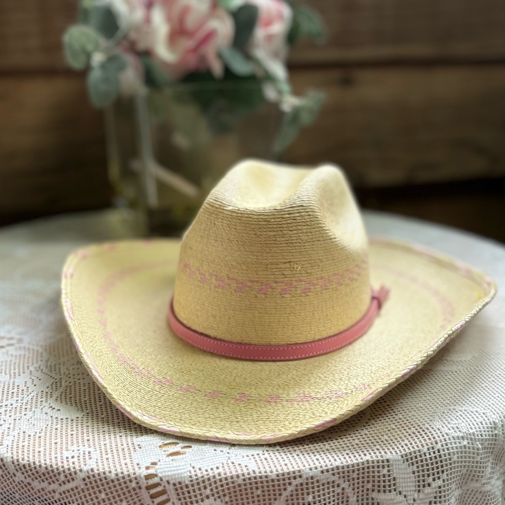 Atwood Pink Pinto Cowboy Hat XS/S
